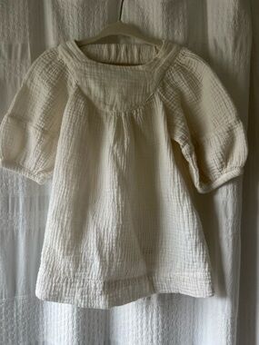 Ivory flower girl dress